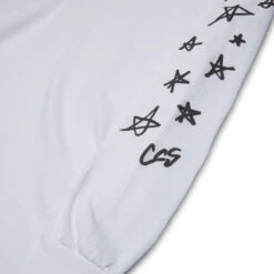 CCS Stars Longsleeve T-Shirt -Sports Ski Shop STARSLEEVE WHITEBLACK 2