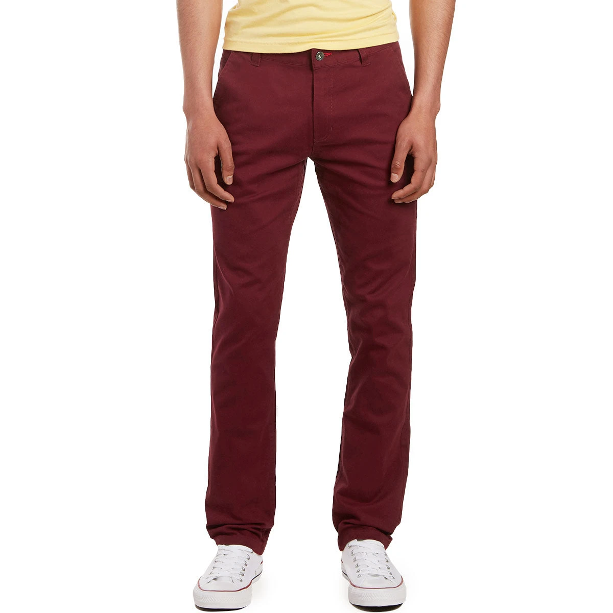 CCS Slim Fit Chino Pants - Burgundy CCS Slim Fit Chino Pants - Burgundy -Sports Ski Shop aq1409d 2 8