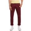CCS Slim Fit Chino Pants - Burgundy -Sports Ski Shop aq1409d 3