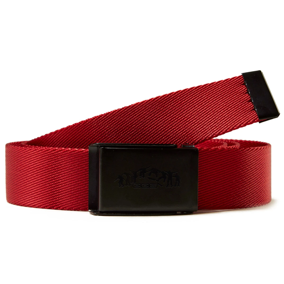 CCS Black Kickflip Buckle Belt - Red CCS Black Kickflip Buckle Belt - Red -Sports Ski Shop ccs black kickflip buckle belt red 1