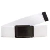 CCS Black Kickflip Buckle Belt - White -Sports Ski Shop ccs black kickflip buckle belt white 1