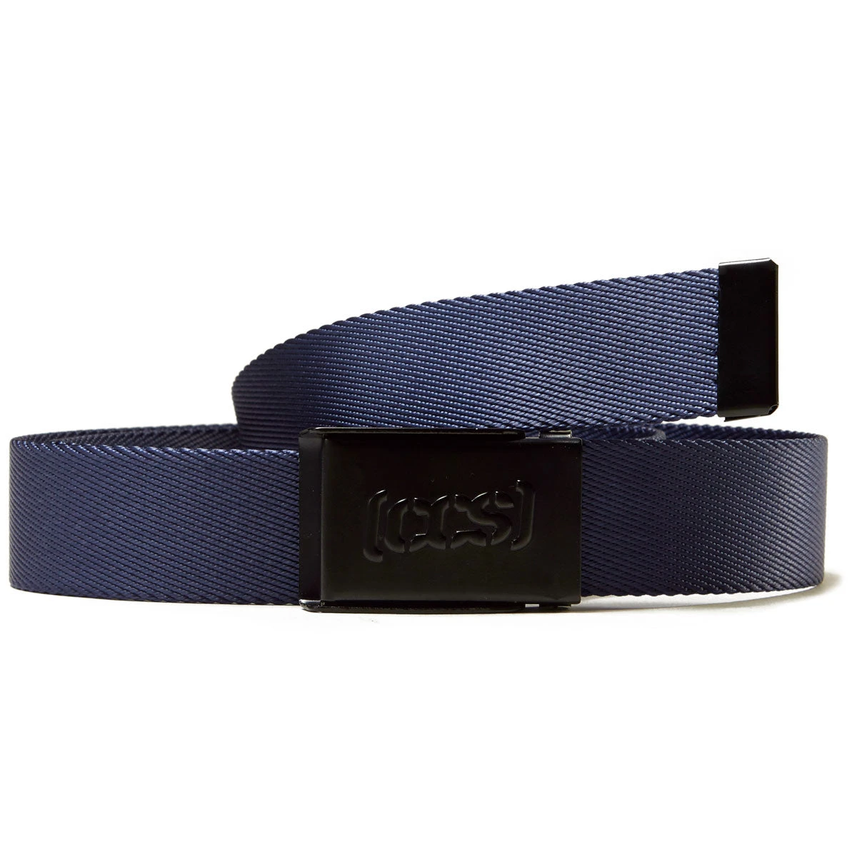 CCS Black Logo Buckle Belt - Navy CCS Black Logo Buckle Belt - Navy -Sports Ski Shop ccs black logo buckle belt navy 1