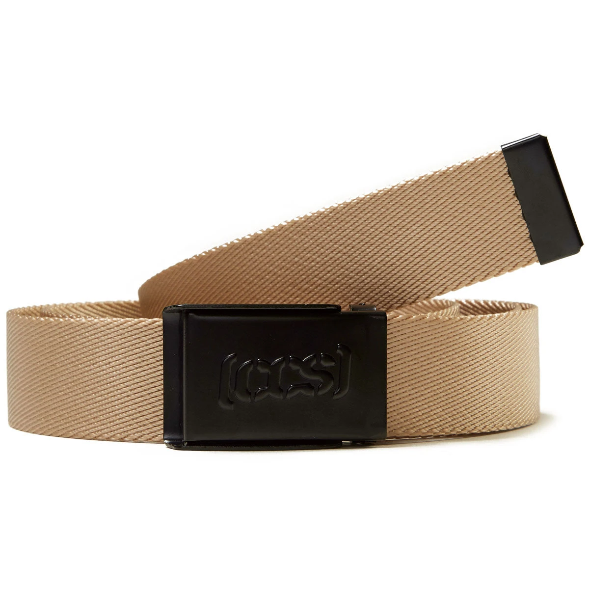 CCS Black Logo Buckle Belt - Tan CCS Black Logo Buckle Belt - Tan -Sports Ski Shop ccs black logo buckle belt tan 1