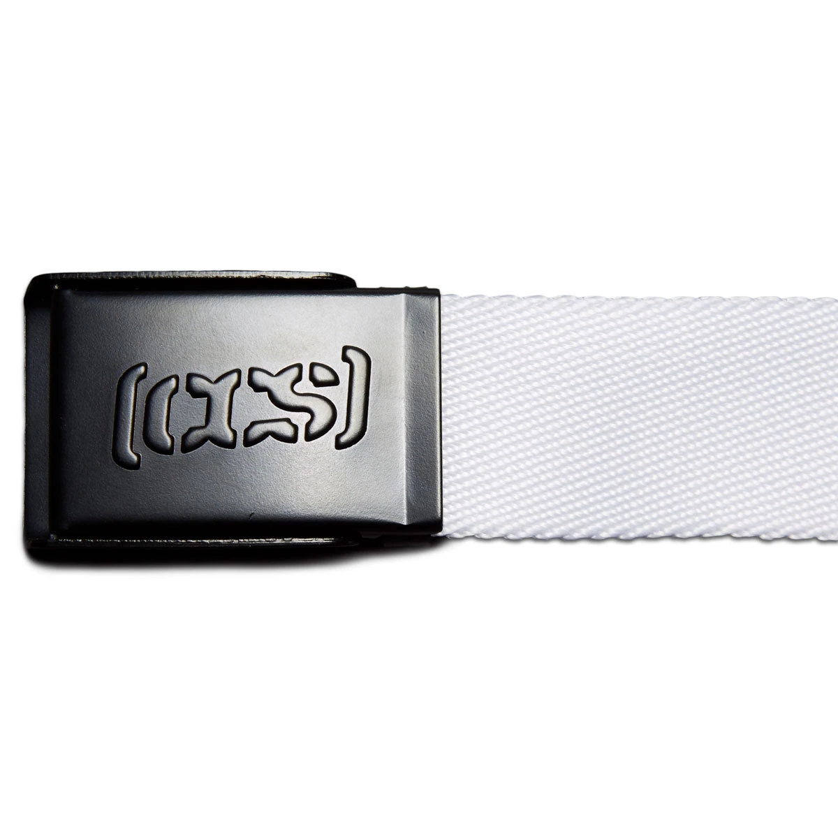 CCS Black Logo Buckle Belt - White CCS Black Logo Buckle Belt - White -Sports Ski Shop ccs black logo buckle belt white 3