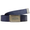 CCS Silver Kickflip Buckle Belt - Navy -Sports Ski Shop ccs silver kickflip buckle belt navy 1