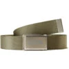 CCS Silver Kickflip Buckle Belt - Olive -Sports Ski Shop ccs silver kickflip buckle belt olive 1