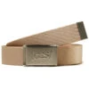 CCS Silver Logo Buckle Belt - Tan -Sports Ski Shop ccs silver logo buckle belt tan 1