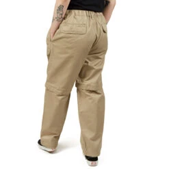 CCS Snap On Cargo Pants - Khaki 7 CCS Snap On Cargo Pants - Khaki -Sports Ski Shop ccs snap on cargo pants khaki back