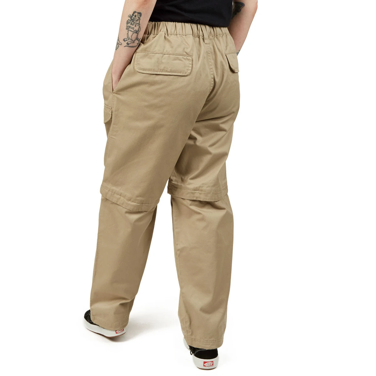 CCS Snap On Cargo Pants - Khaki CCS Snap On Cargo Pants - Khaki -Sports Ski Shop ccs snap on cargo pants khaki back