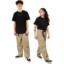 CCS Snap On Cargo Pants - Khaki 5 CCS Snap On Cargo Pants - Khaki -Sports Ski Shop khaki composite